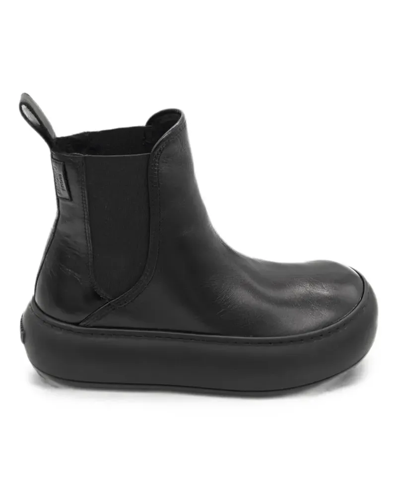 Moschino Chelsea-Boots im Oversized-Look - Schwarz Schwarz