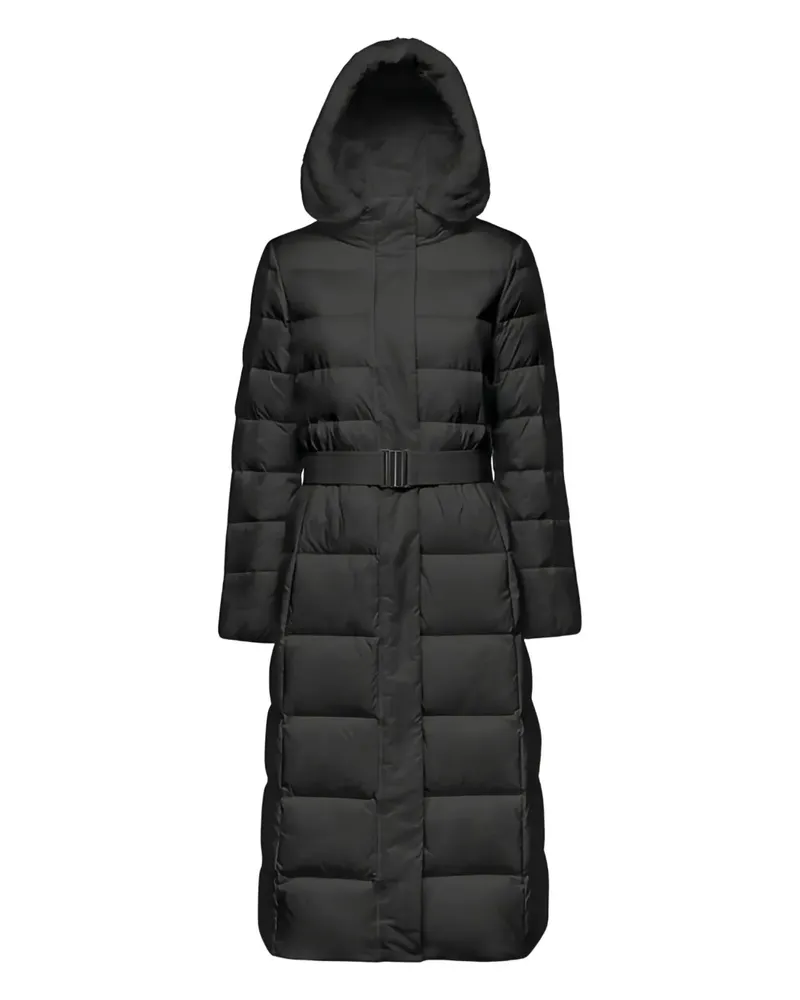Geox Pheby Steppmantel mit Gürtel - Schwarz Schwarz