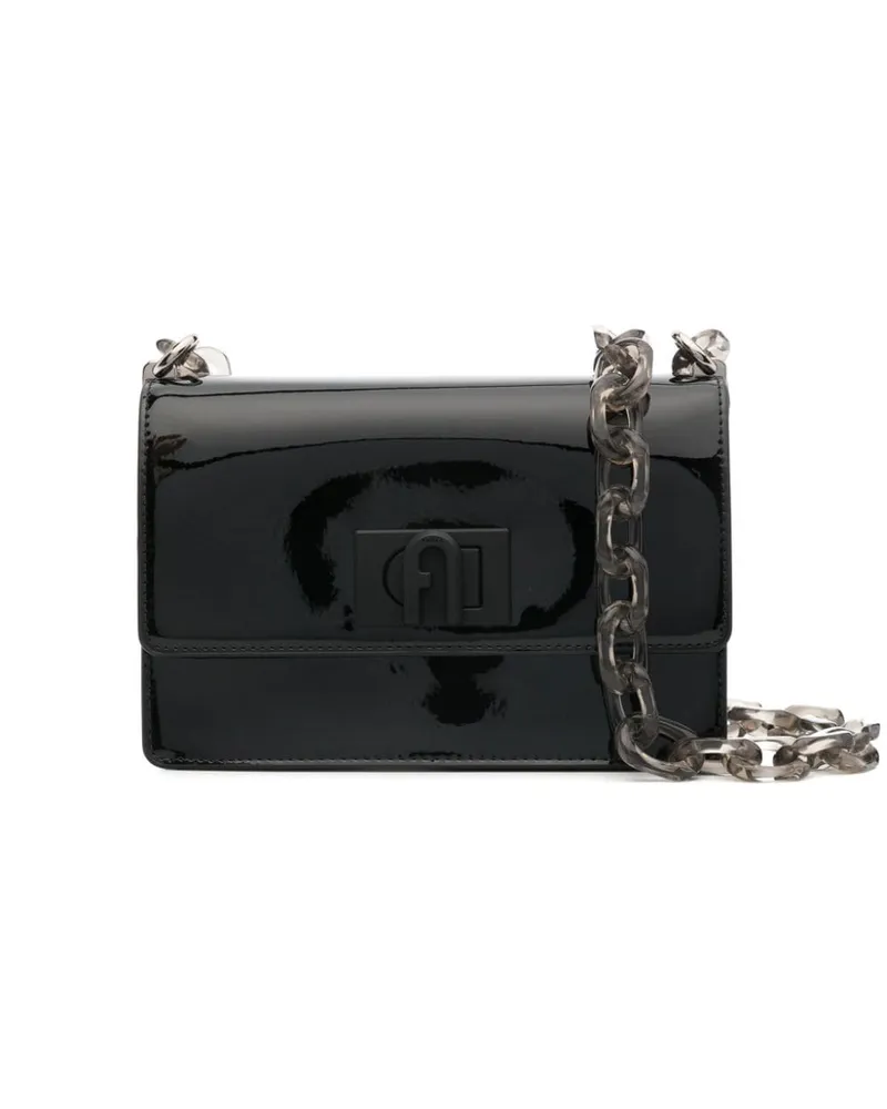 Furla Mini  1927 Schultertasche - Schwarz Schwarz