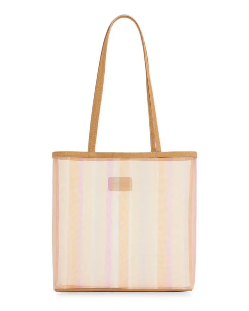 Mansur Gavriel Gestreifter Filo Tote Bag - Nude Nude
