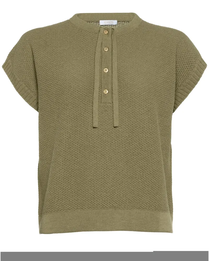 Eres Vaporeux Strickoberteil - Grün Grün