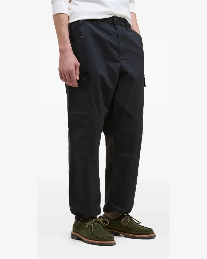 Barbour Silverbay Hose mit Oversized-Tasche aus Cord - Schwarz Schwarz
