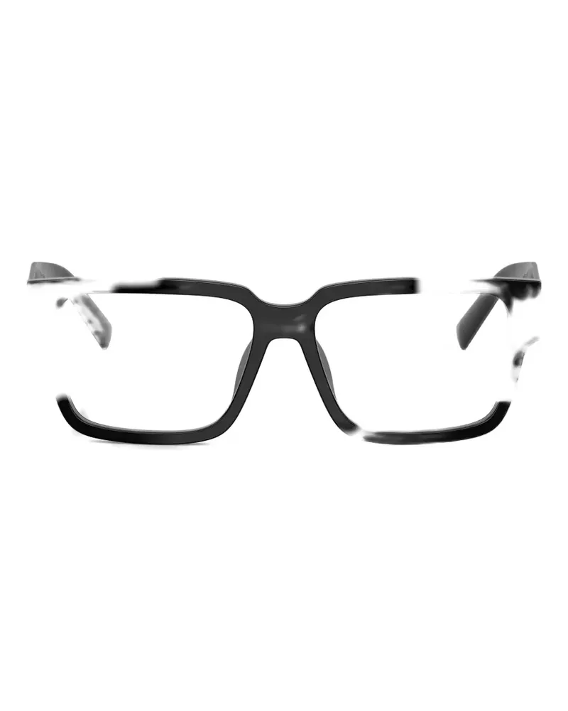 Prada square-frame glasses - Schwarz Schwarz