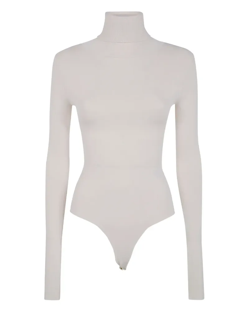 Entire Studios turtleneck long-sleeve bodysuit - Weiß Weiß