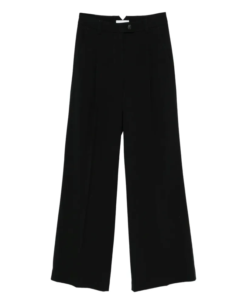 CENERE GB pressed-crease tailored trousers - Schwarz Schwarz