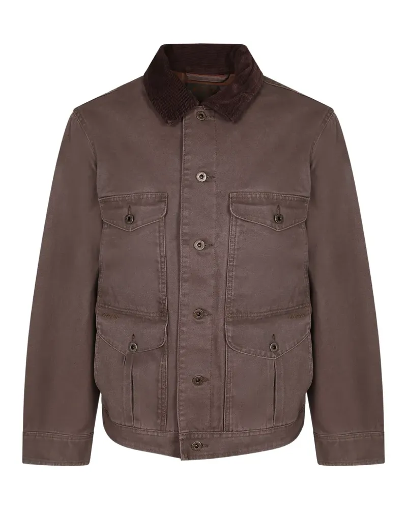 Filson Jacke mit Cordkragen - Braun Braun
