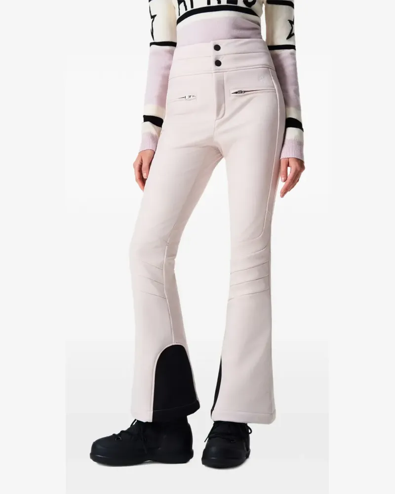 Perfect Moment Ausgestellte Aurora Skihose mit hohem Bund - Nude Nude