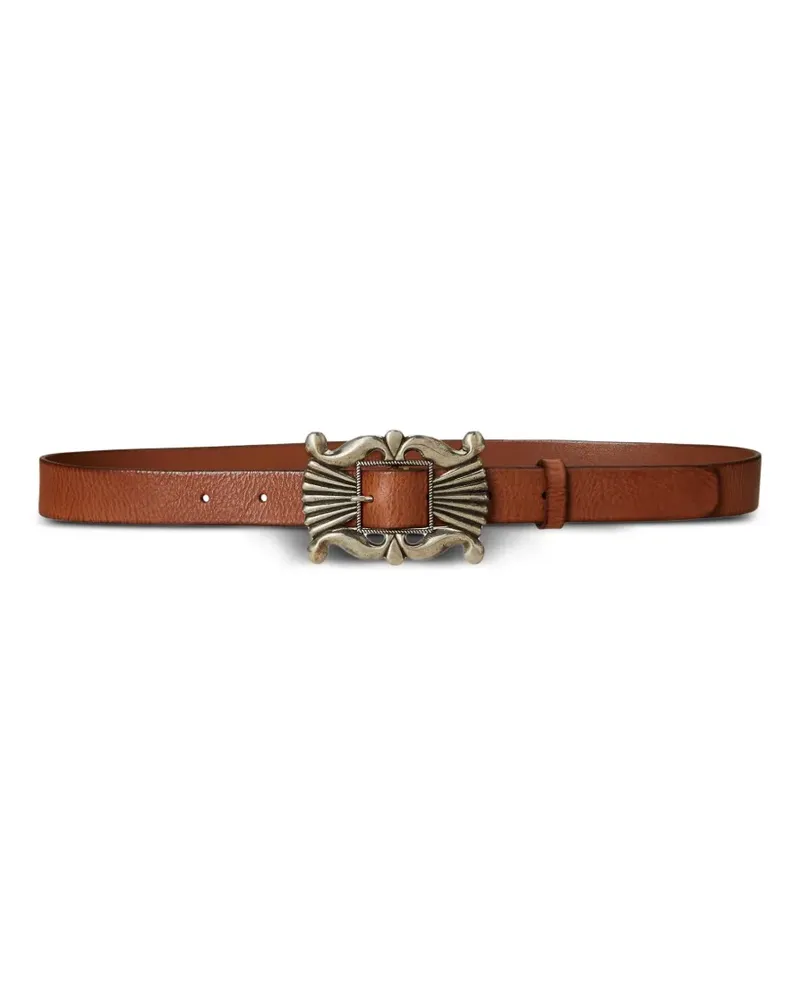 Ralph Lauren Gürtel mit verzierter Schnalle - Braun Braun