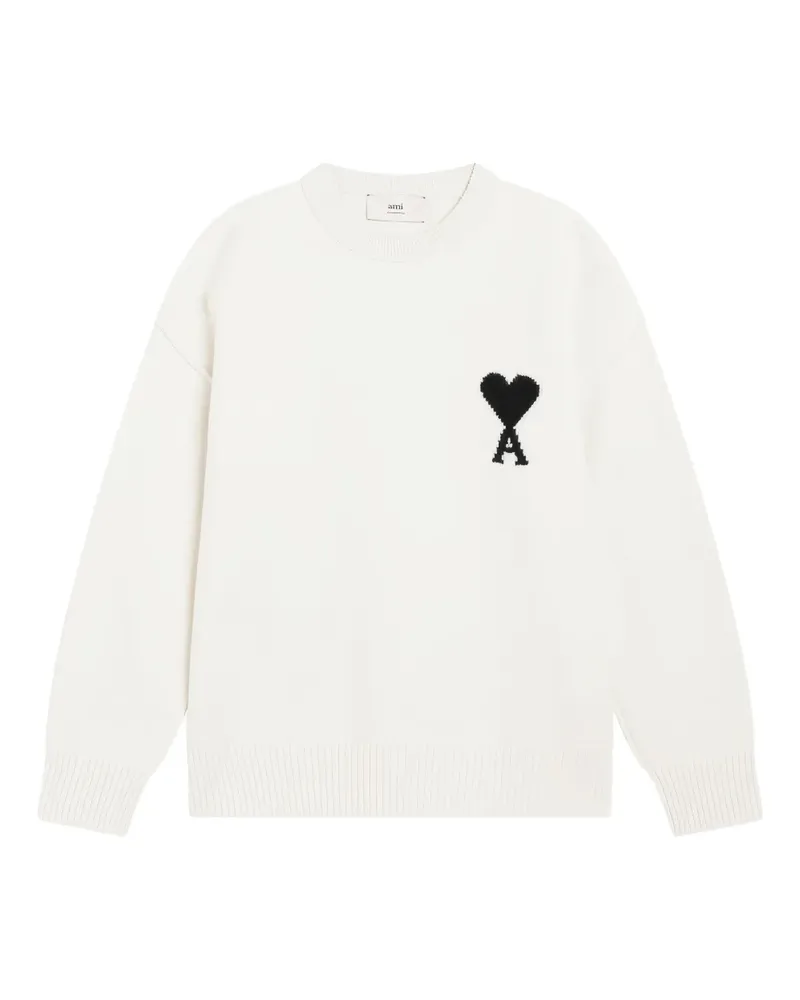 AMI Paris Ami de Coeur Pullover - Nude Nude