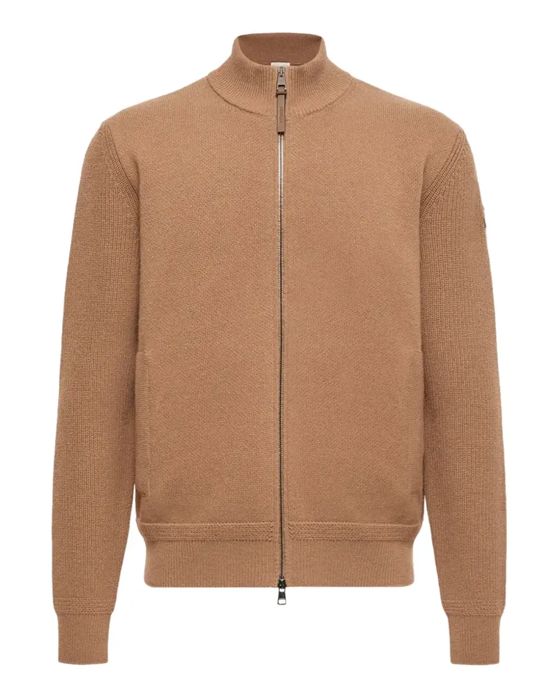 Moncler Cardigan mit Reißverschluss - Braun Braun
