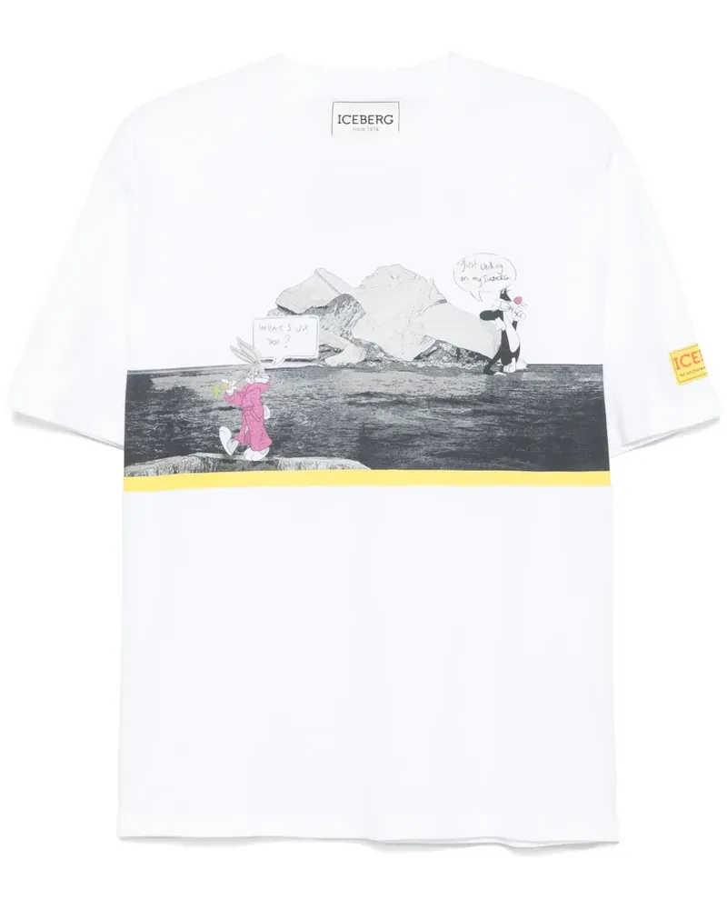 Iceberg 5D T-Shirt - Weiß Weiß