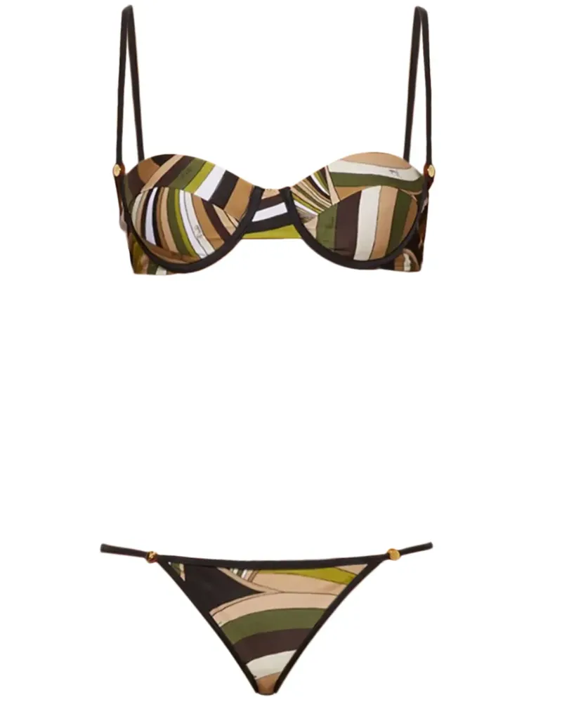 Emilio Pucci Iride Bikinioberteil - Grün Grün