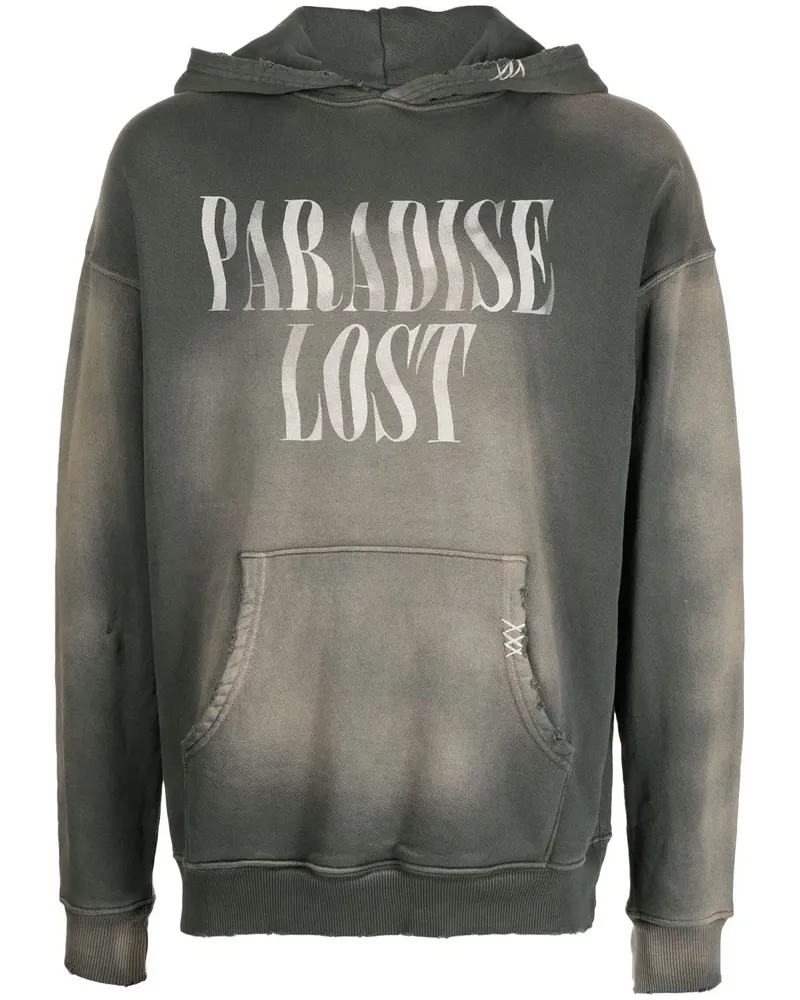 alchemist Hoodie mit Slogan-Print - Blau Blau