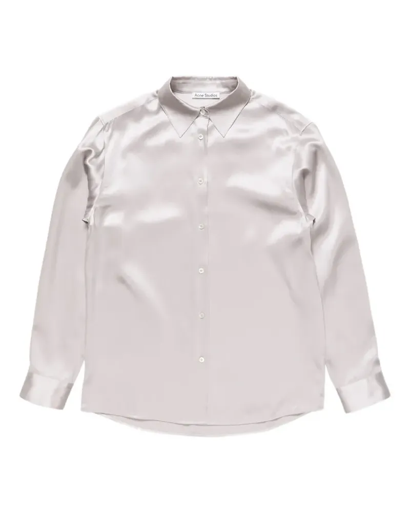 Acne Studios Hemd aus Seide - Violett Violett