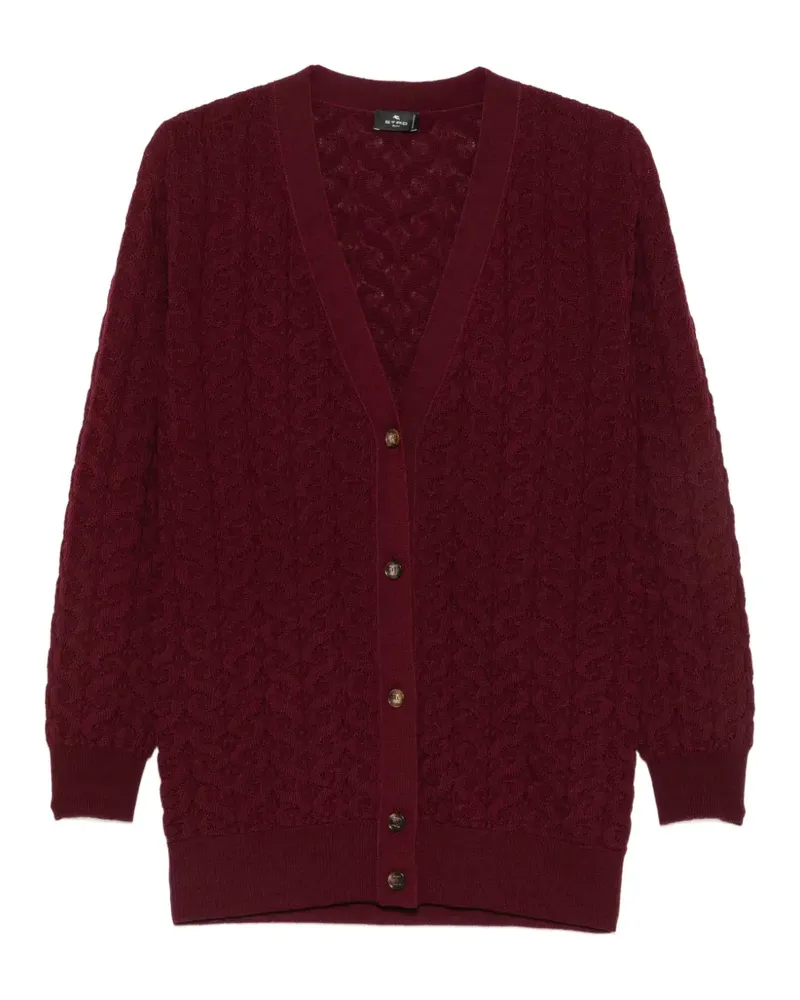 Etro Geknöpfter Cardigan - Rot Rot