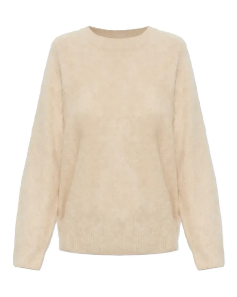 forte_forte Fein gestrickter Kaschmirpullover - Nude Nude