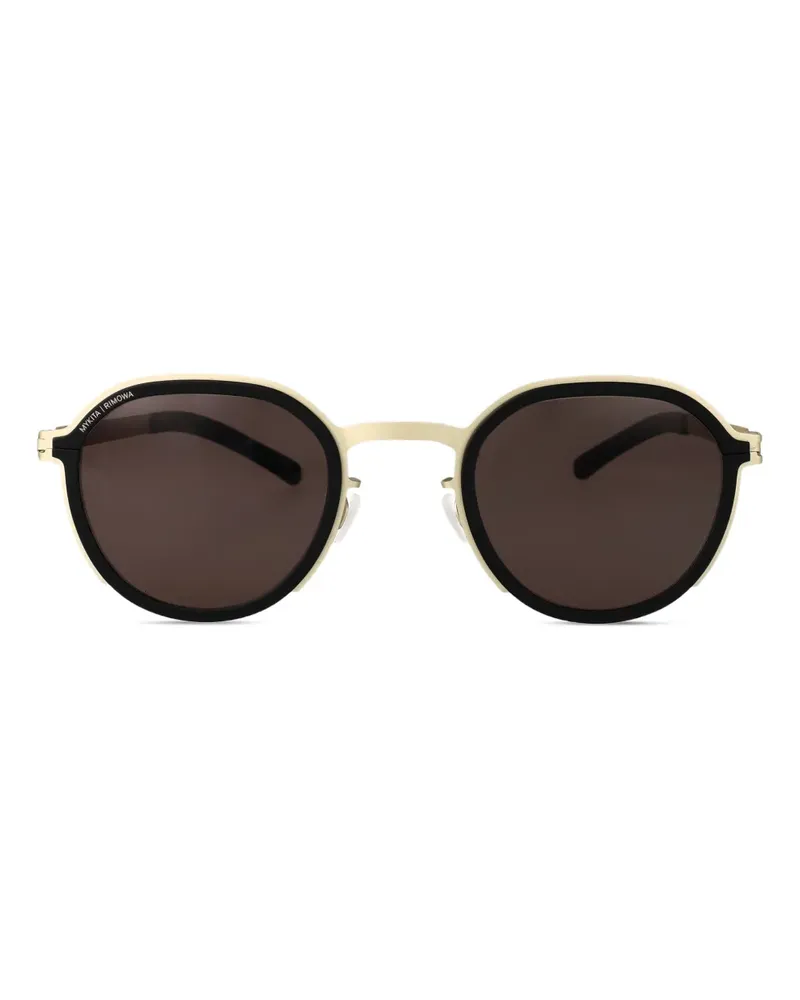 Mykita x runde Rimowa Sonnenbrille - Gold Gold