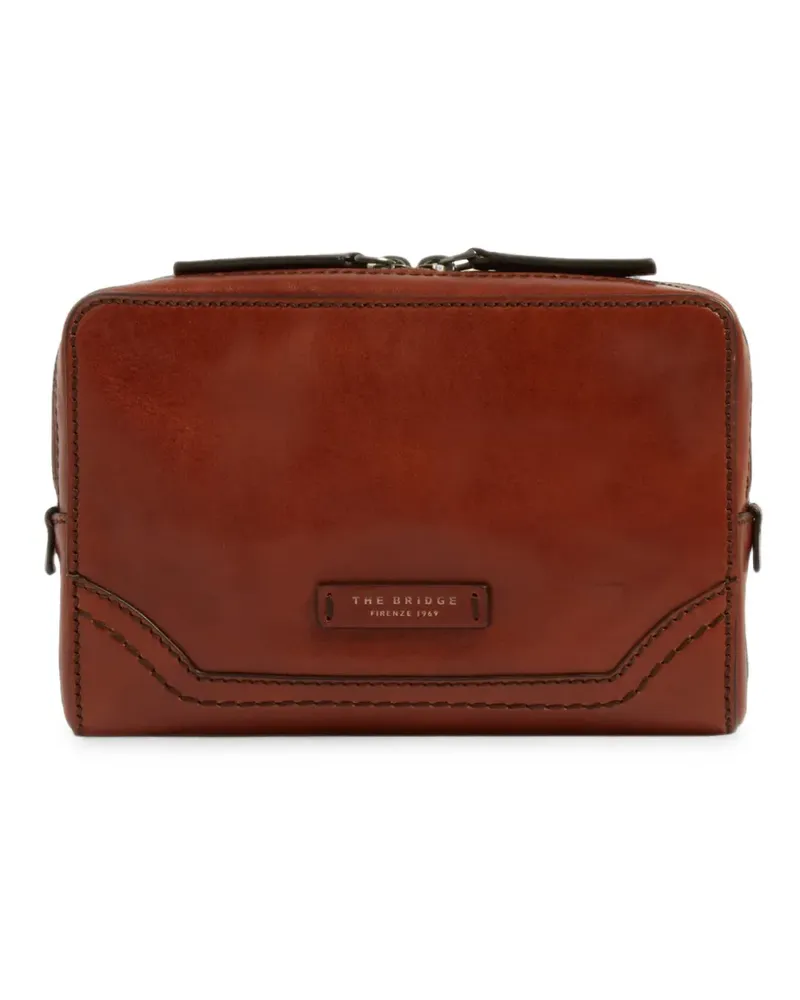 The Bridge Klassische Clutch - Braun Braun