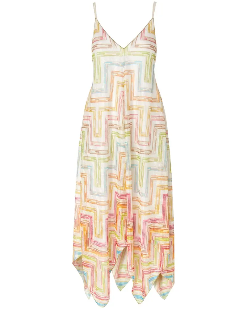 Missoni Strandkleid mit Print - Weiß Weiß