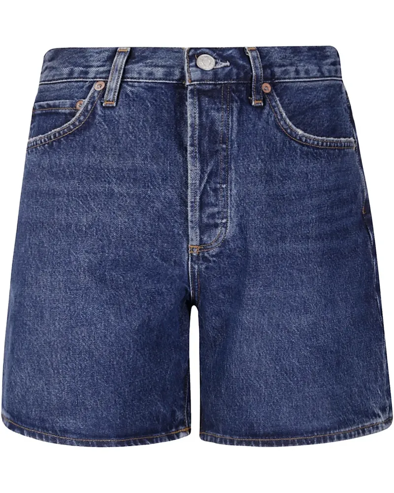 AGOLDE Shorts mit hohem Bund - Blau Blau