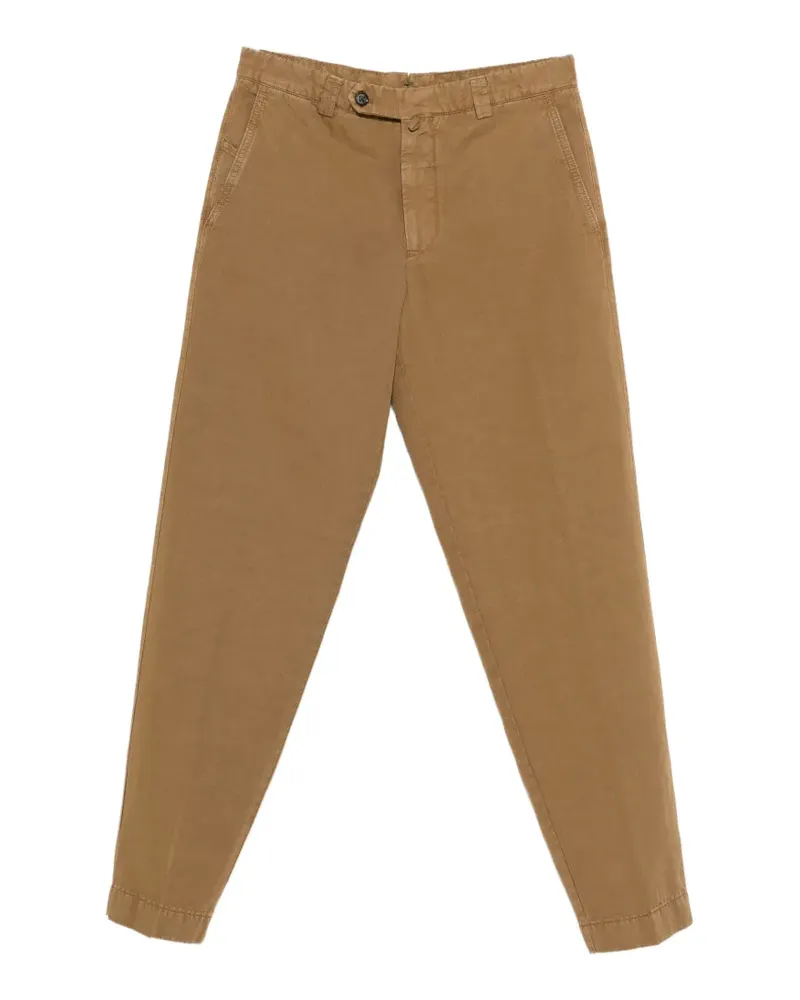 Berwich buttoned trousers - Nude Nude