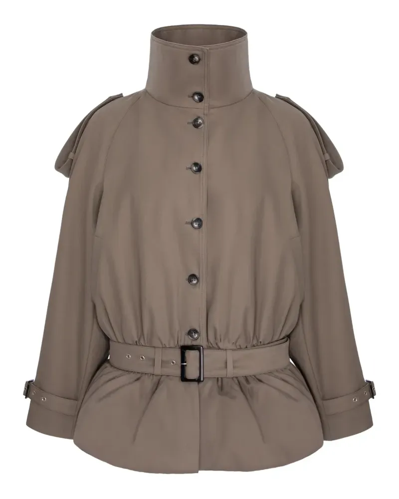 Seen Users Jacke mit Stehkragen - Braun Braun