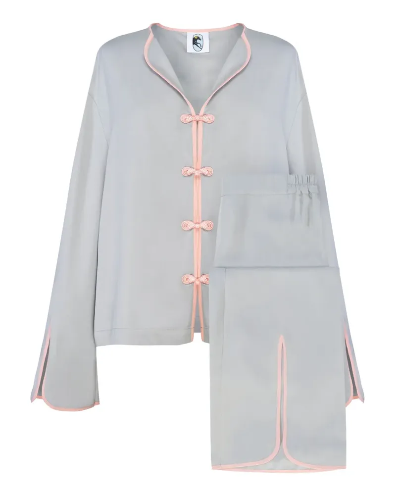 SLEEPER Louis Pyjama - Grau Grau