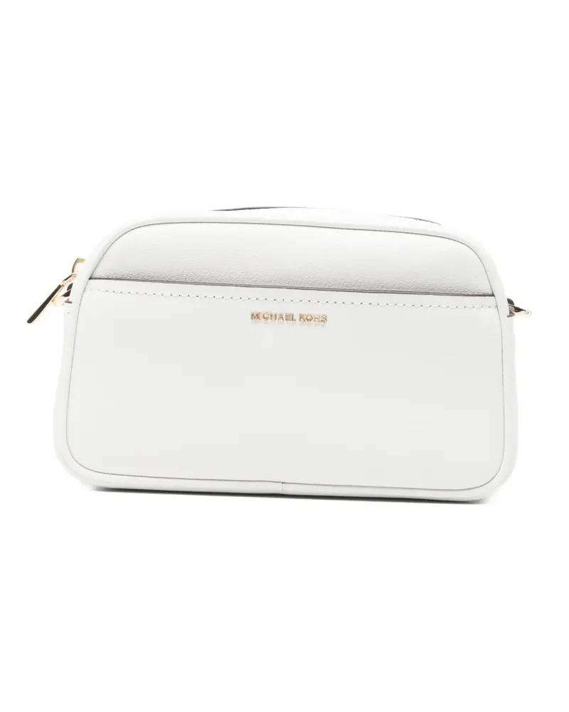 Michael Kors small Jet Set camera cross body bag - Weiß Weiß