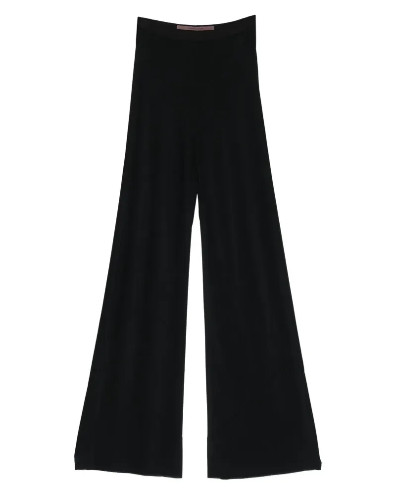 Rick Owens Lilies flared trousers - Schwarz Schwarz