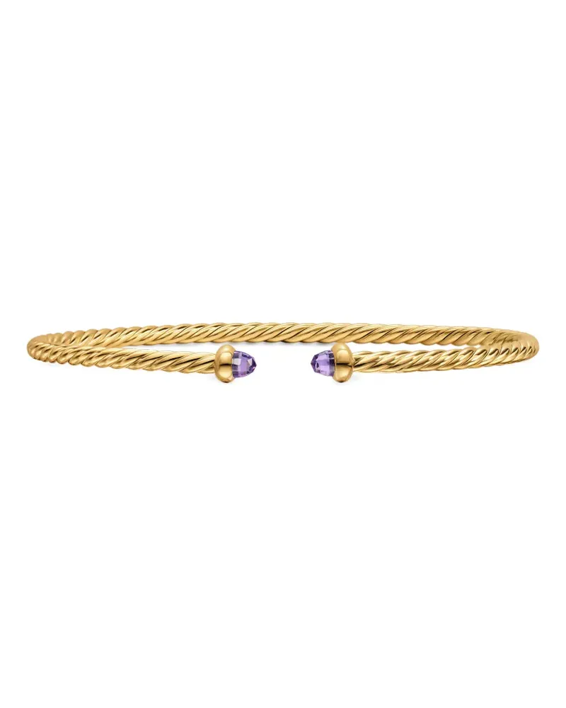 David Yurman micro Cablespira® flex bracelet - Gold Gold