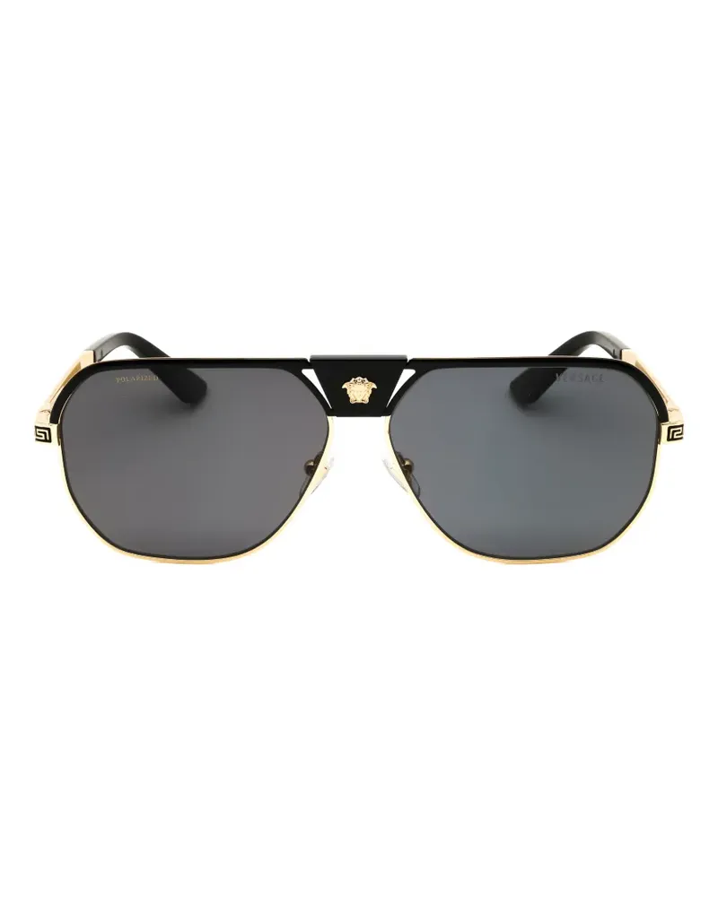 Versace Medusa Greca Pilotenbrille - Gold Gold