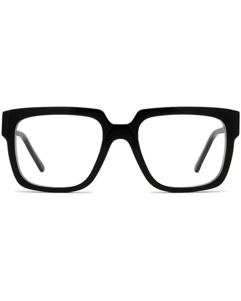 KUBORAUM Brille mit eckigem Gestell - Schwarz Schwarz