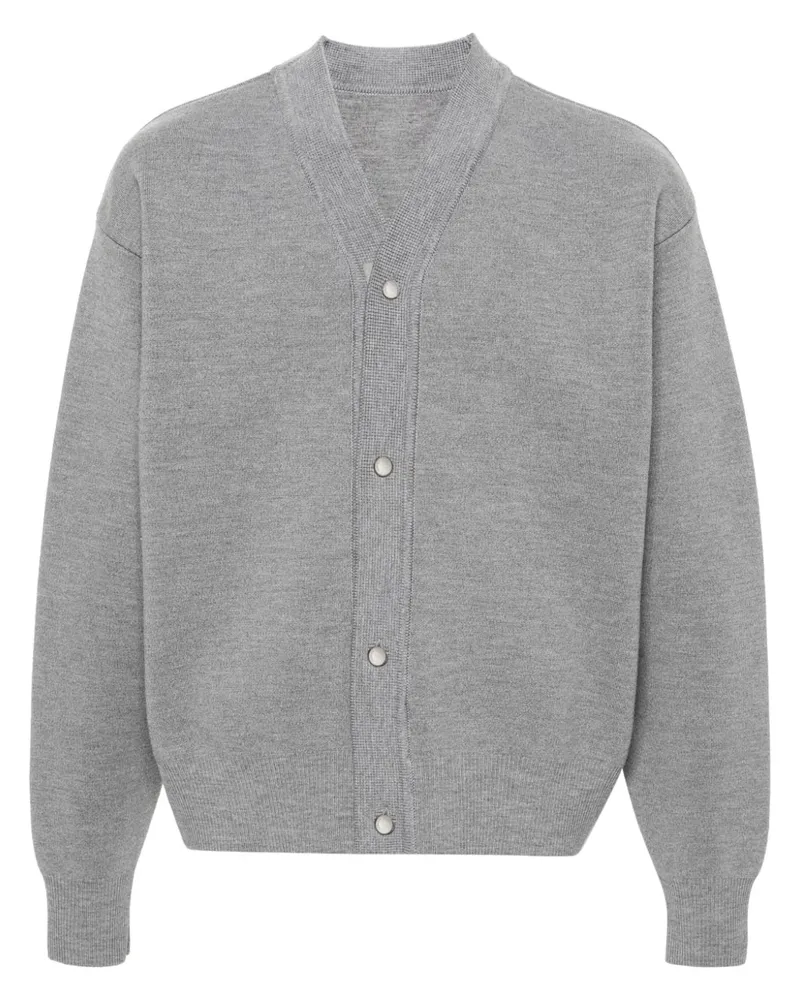 Jacquemus Geknöpfter Le Cardigan Boutonné Cardigan - Grau Grau