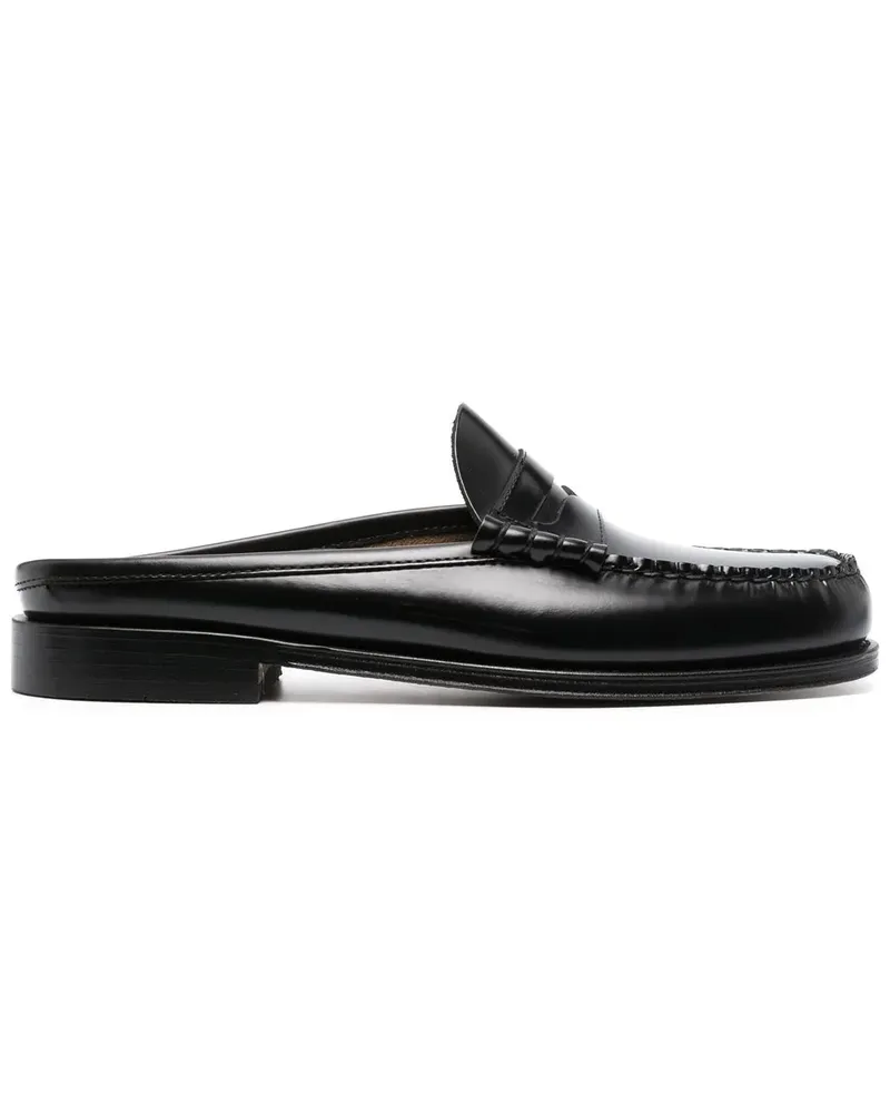 G.H. Bass & Co. Larson Mules im Loafer-Style - Schwarz Schwarz