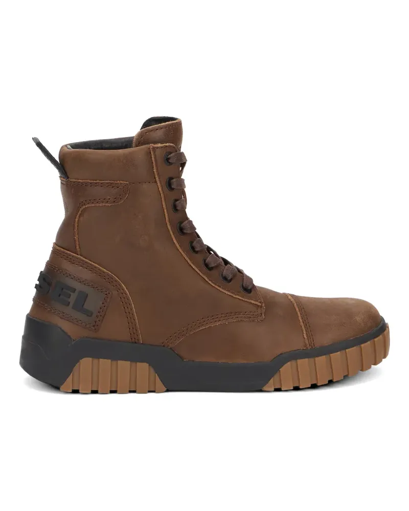 Diesel H-Rua lace-up boots - Braun Braun