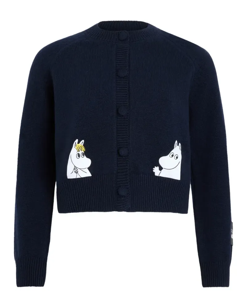 Patou x Moomin Snorkmaiden cardigan - Blau Blau