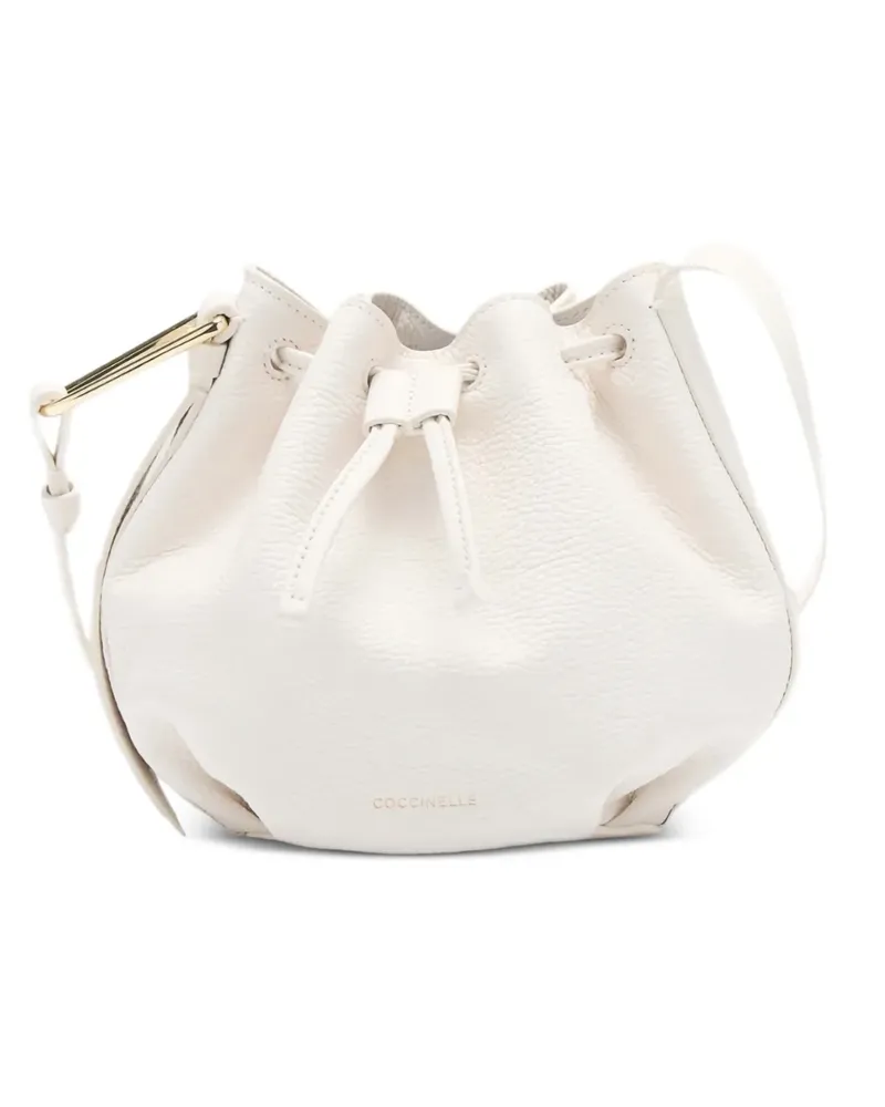 Coccinelle drawstring-fastening bucket bag - Weiß Weiß