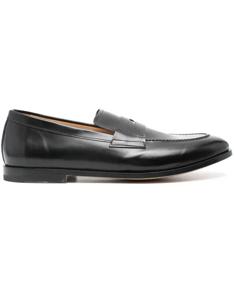 Premiata Loafer mit Glanzoptik Schwarz