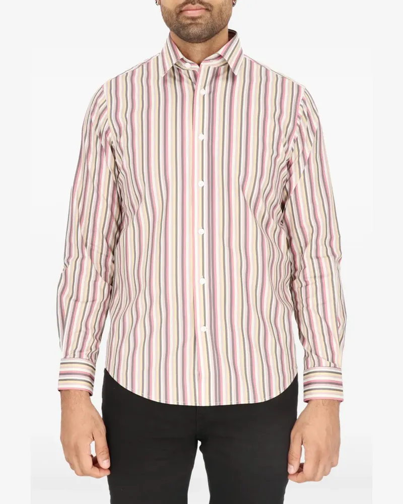 Scotch&Soda Gestreiftes Hemd - Rot Rot