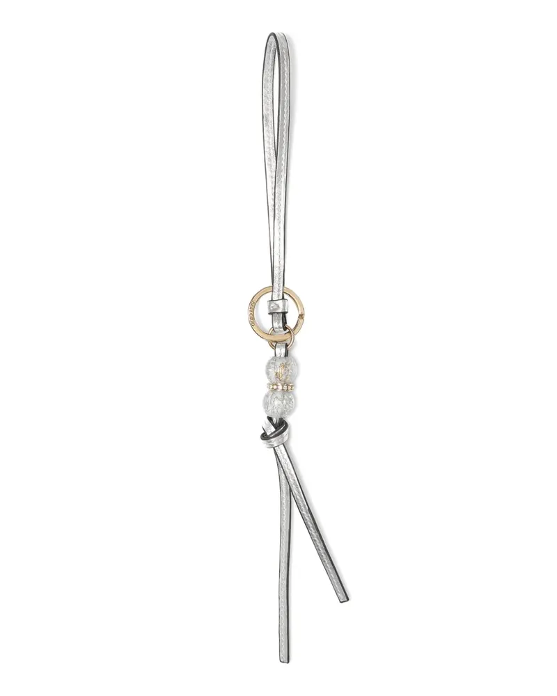 Jimmy Choo Spheres Taschenanhänger - Silber Silber