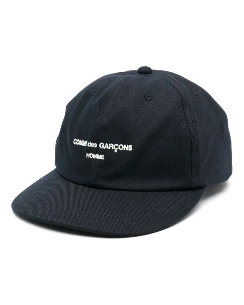Comme des Garçons Baseballkappe mit Logo-Stickerei - Blau Blau