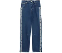 Weite Titan Jeans mit Logo-Streifen