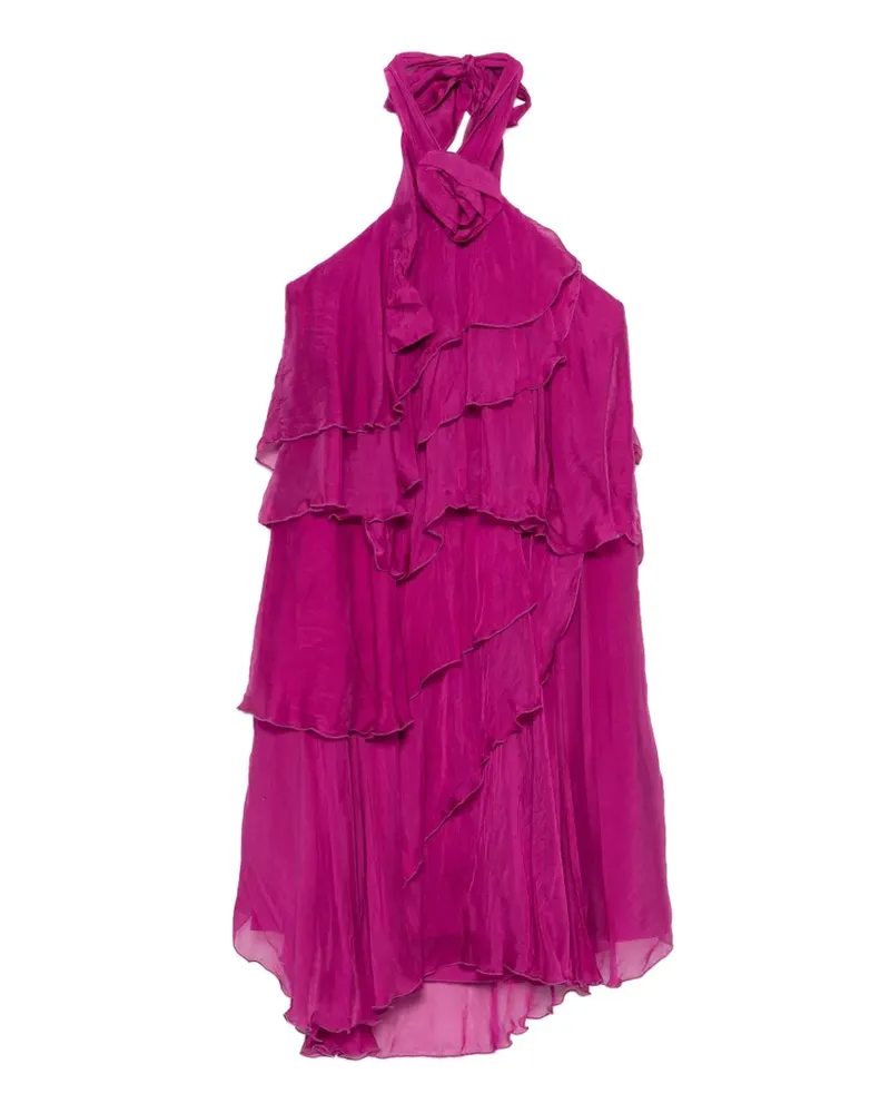 Dixie ruffled halterneck dress - Rosa Rosa