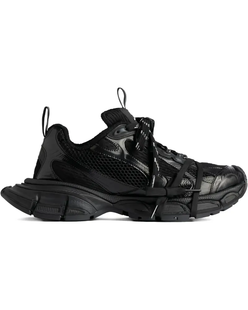 Balenciaga 3XL Sneakers mit Mesh-Einsatz - Schwarz Schwarz