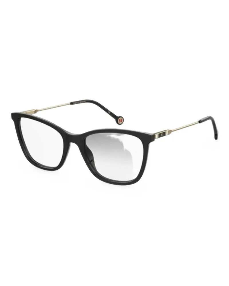 Carolina Herrera New York cat-eye frame glasses - Schwarz Schwarz