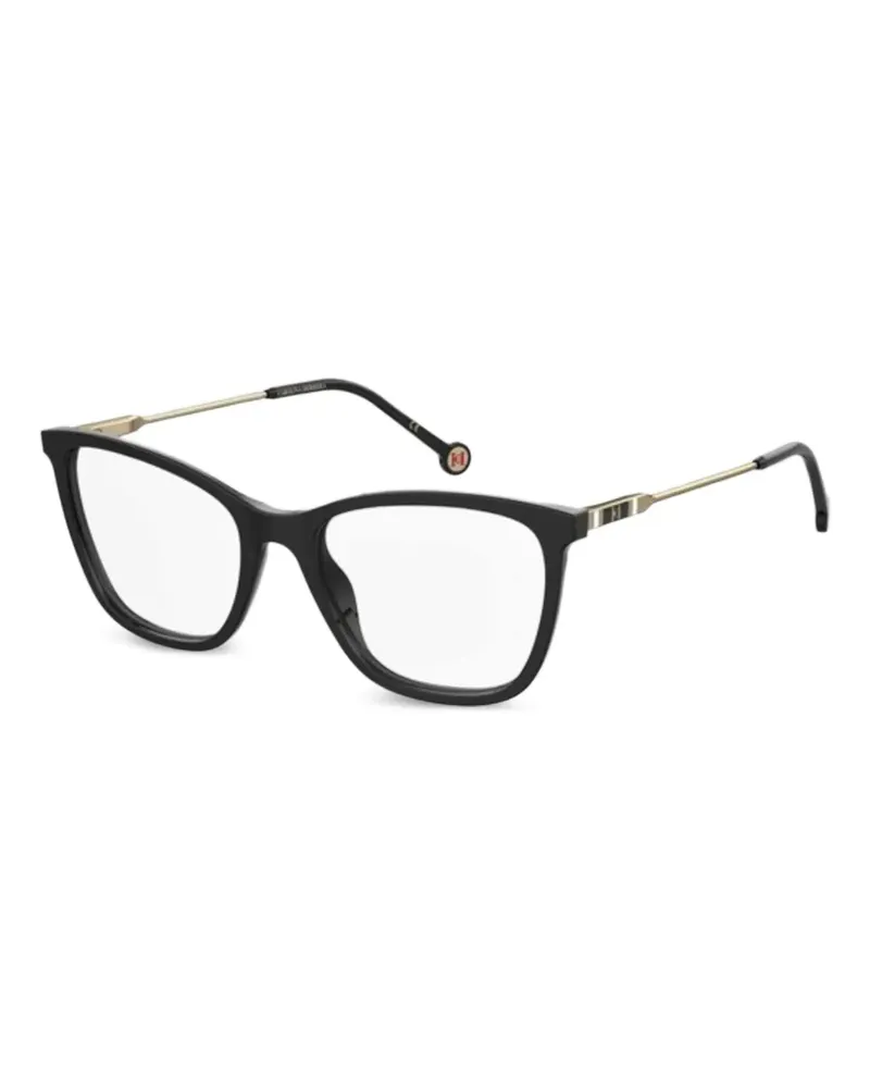 Carolina Herrera New York Brille mit Cat-Eye-Gestell - Schwarz Schwarz