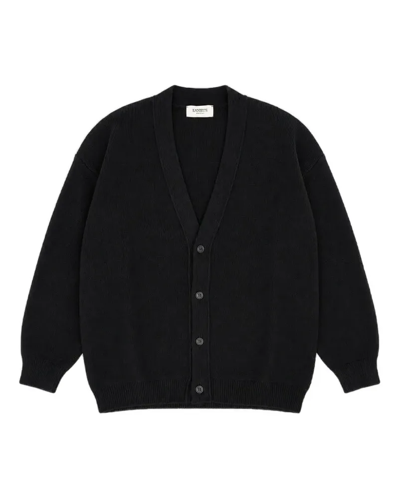 Laneus Geknöpfter Cardigan - Schwarz Schwarz