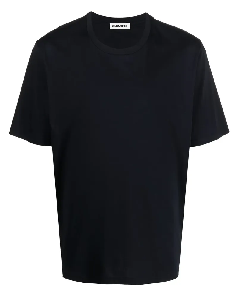 Jil Sander Klassisches T-Shirt - Blau Blau
