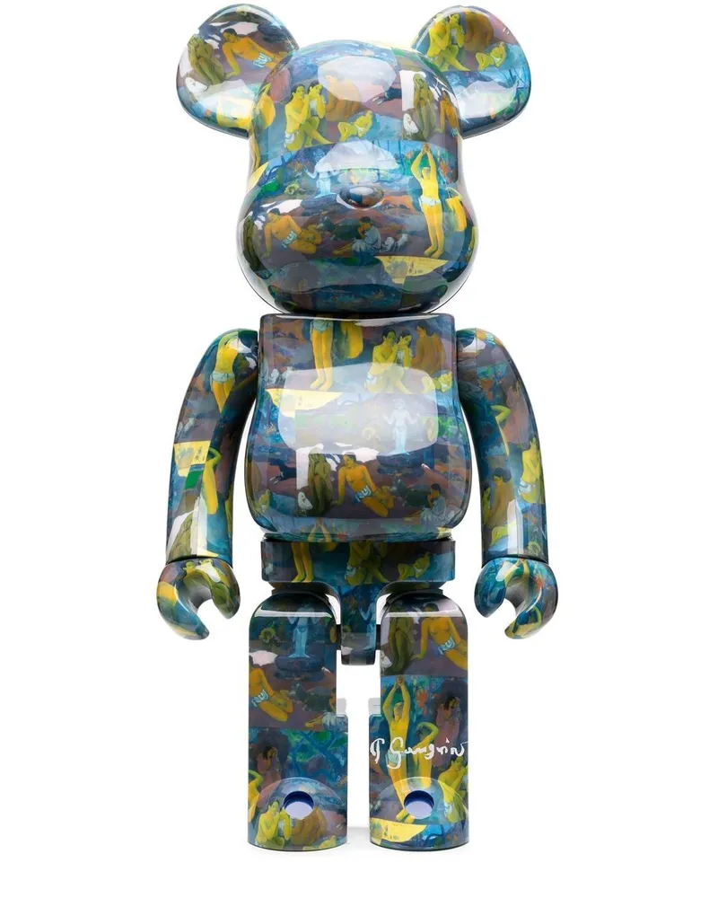 Medicom Toy x Gauguin Where Do We Come From? BE@RBRICK 1000% Figur Blau
