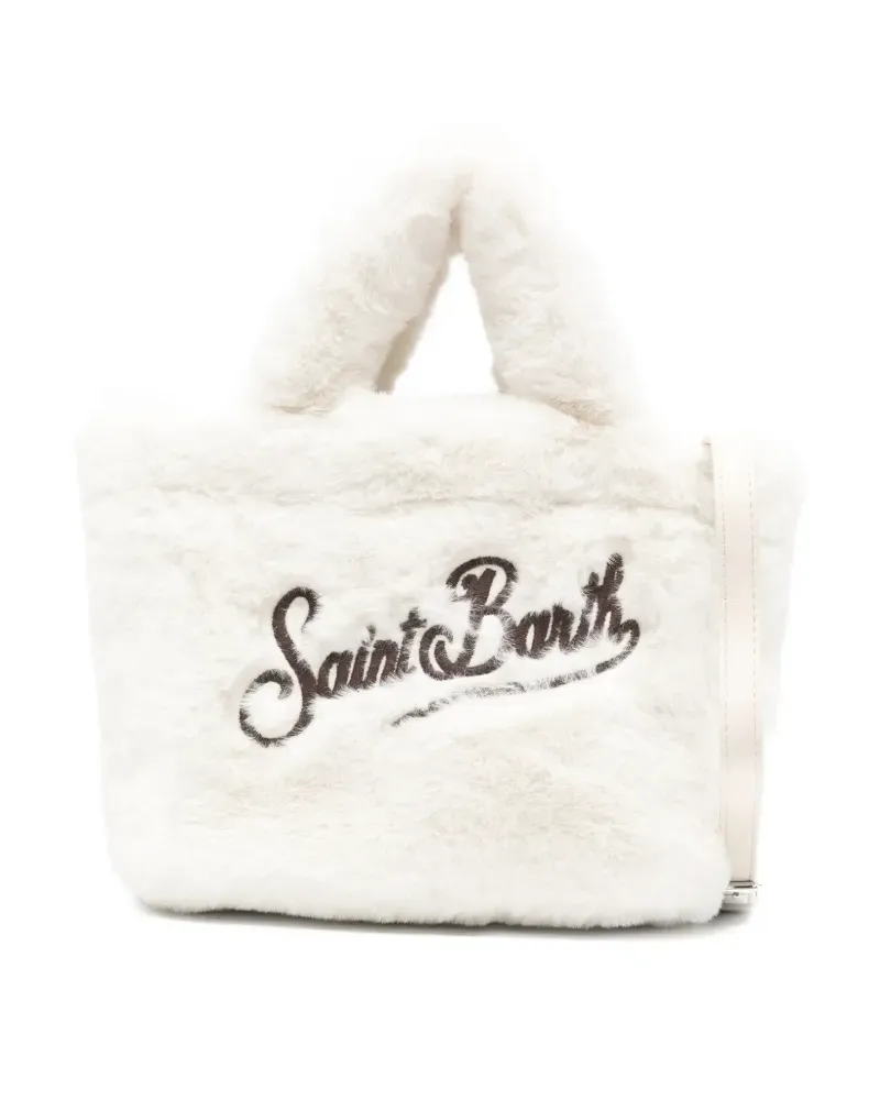 MC2 Saint Barth Mini Vanity Tasche mit Logo-Detail - Nude Nude